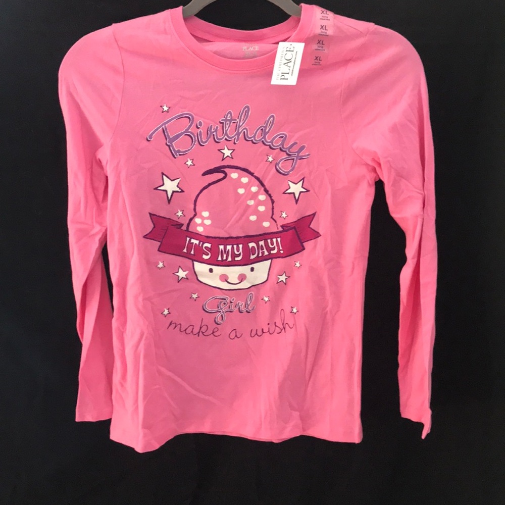 Birthday girl long sleeve NWT